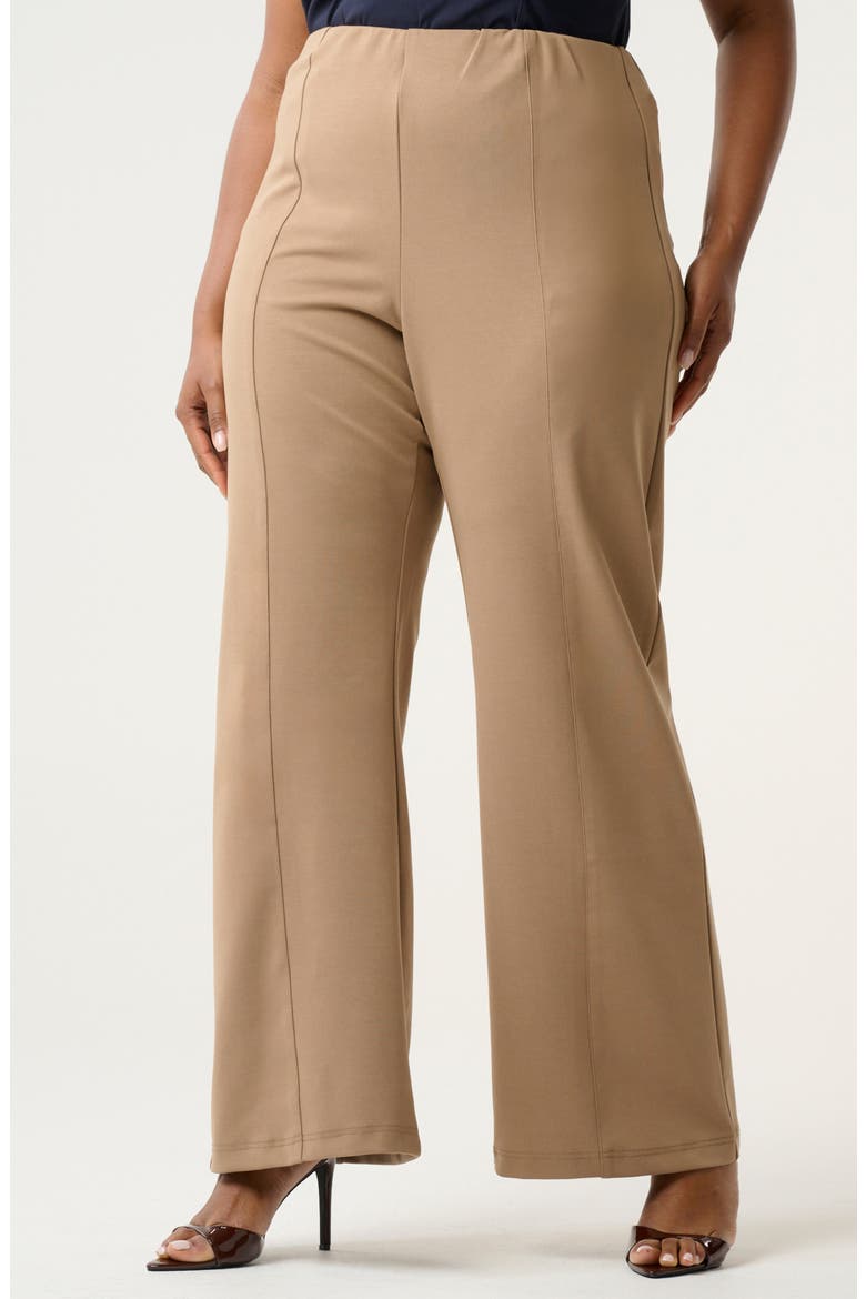 Mahina Wide Leg Pants, Alternate, color, MUSHROOM
