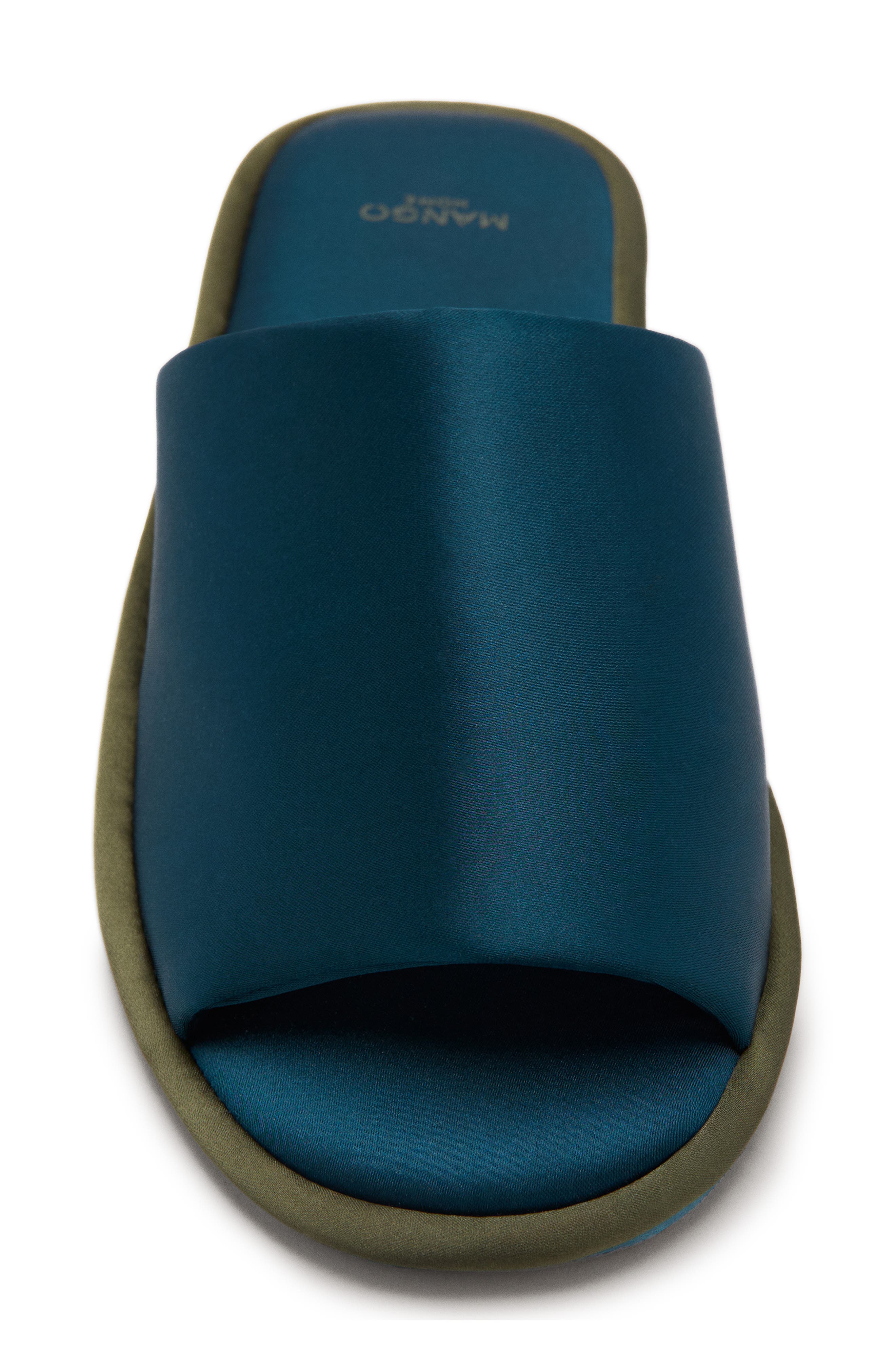 MANGO Slide Slipper, Alternate, color, Dark Navy