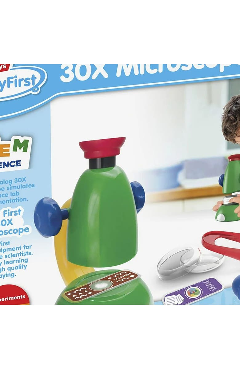 Edu Toys My First 30x Microscope Science Learning Kit, Alternate, color, Multicolored