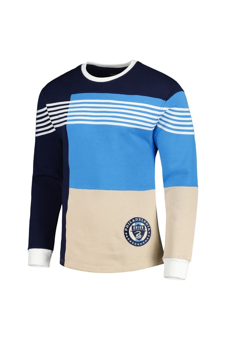 Men's Navy Philadelphia Union Logo Pullover Sweatshirt, Alternate, color, Navy
