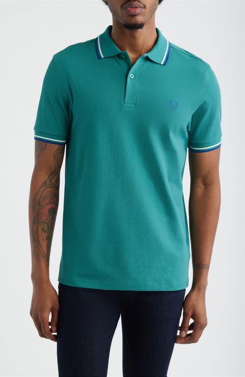 Extra Trim Fit Twin Tipped Piqué Polo