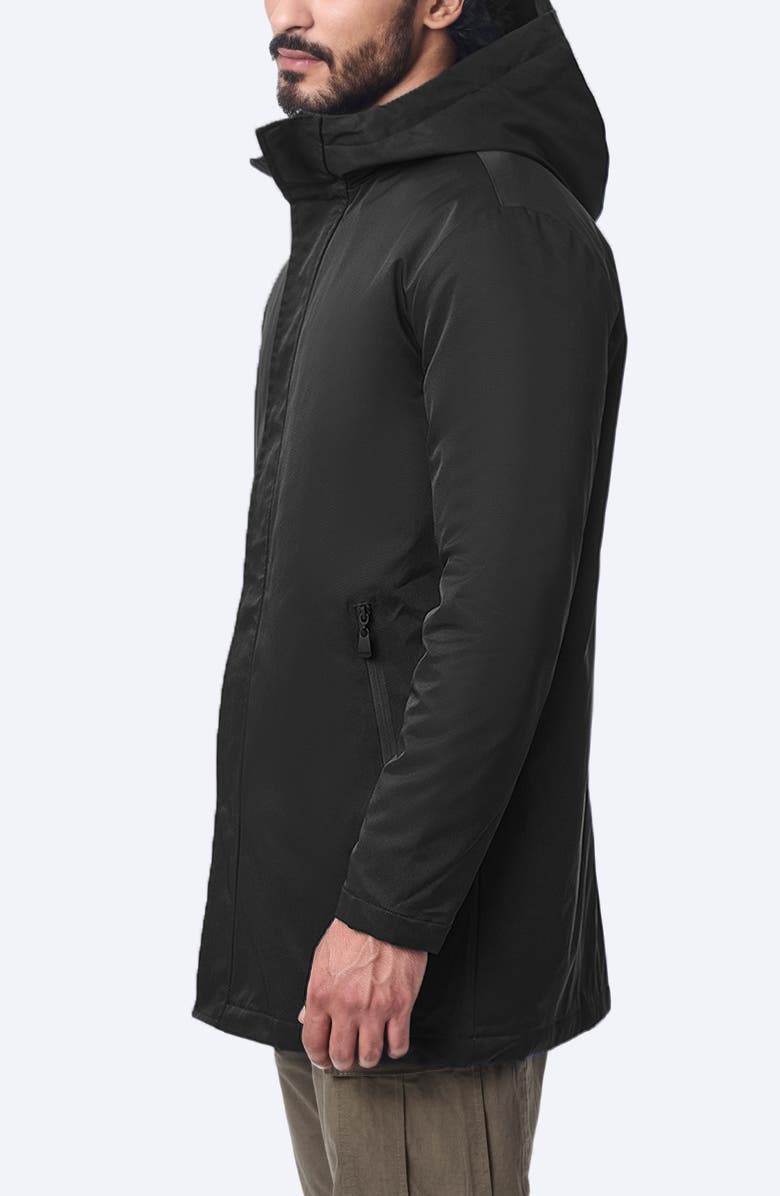Bernardo Utility Hooded Walking Coat, Alternate, color, 