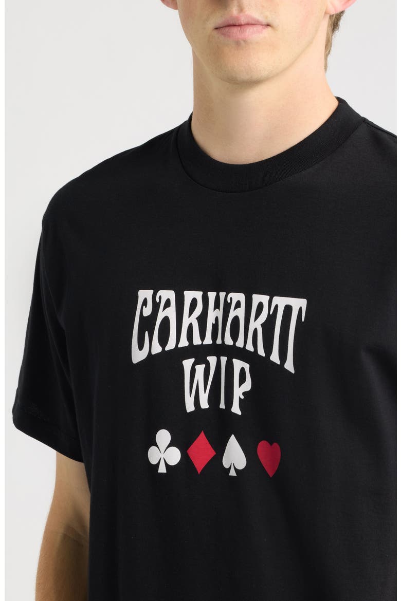 Deck Organic Cotton Graphic T-Shirt, Alternate, color, BLACK