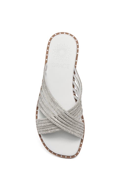 Grace Footwear Murano Sandal In Silver