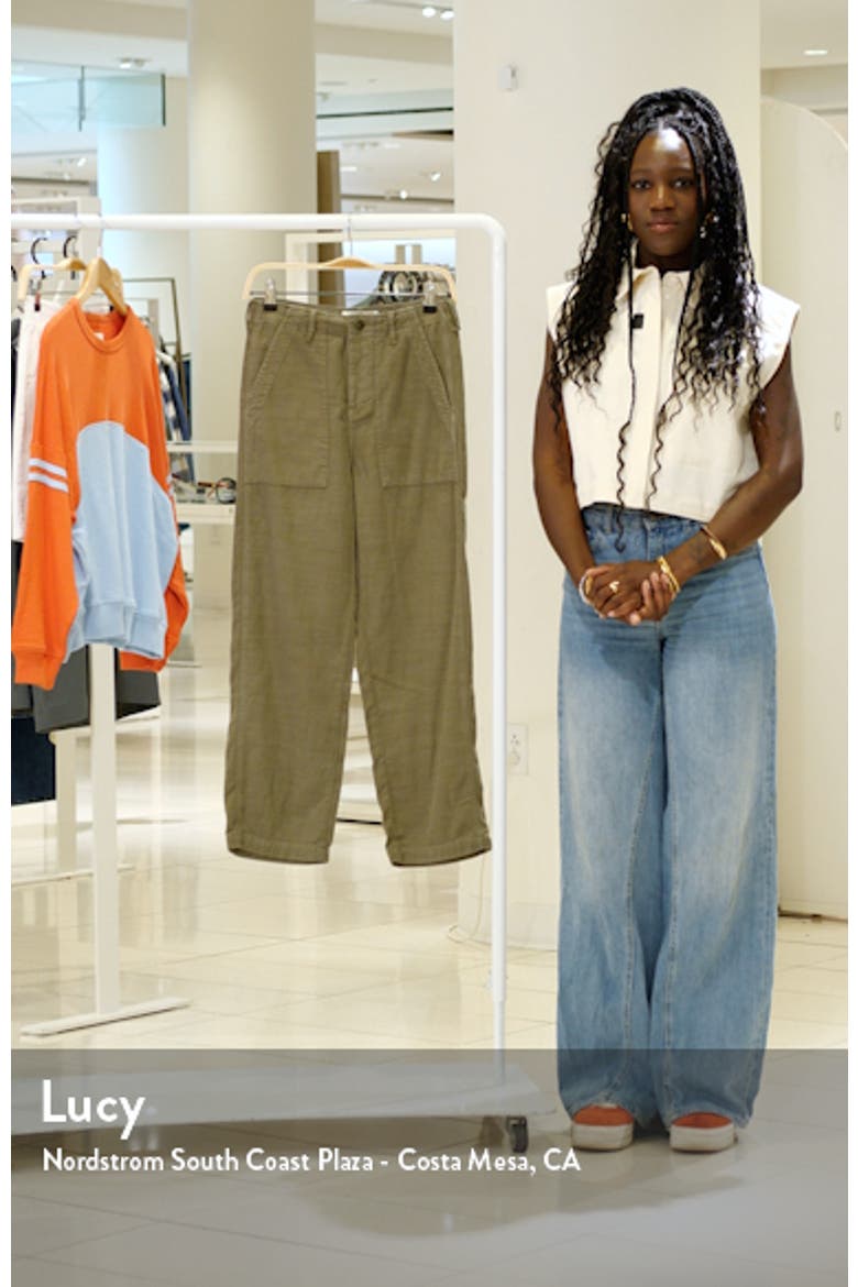 The Admiral Crop Cotton Pants video