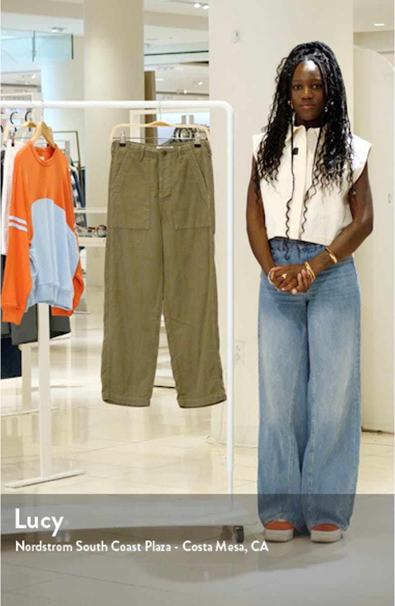 The Admiral Crop Cotton Pants, sales video thumbnail