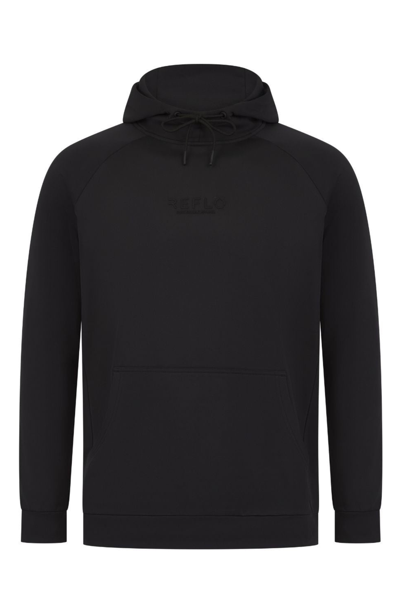 Reflo Lapter Performance Hoodie, Alternate, color, Caviar