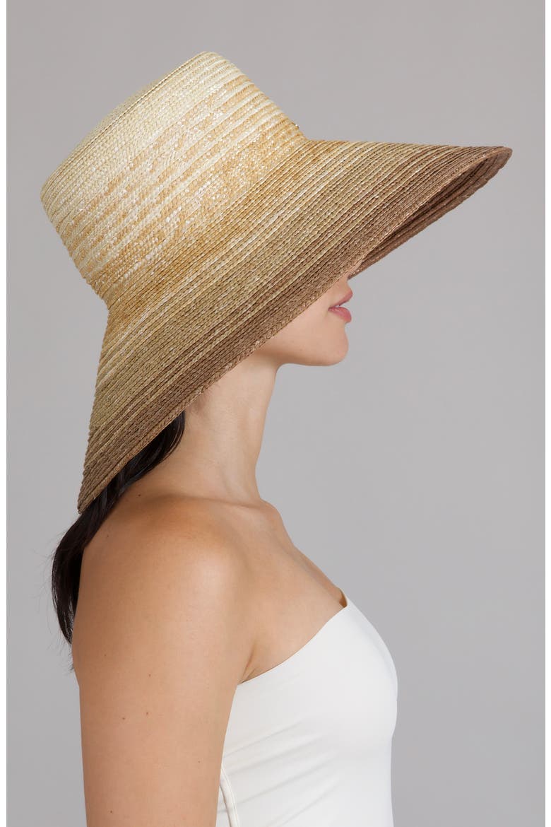 Mirabel Straw Sun Hat, Alternate, color, IVORY/ NATURAL/ CARAMEL/ FAWN