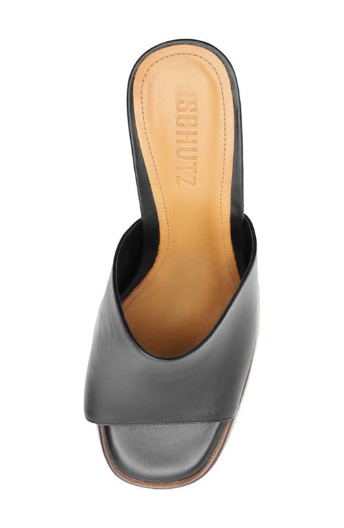 Schutz Rowan Platform Sandal In Brown