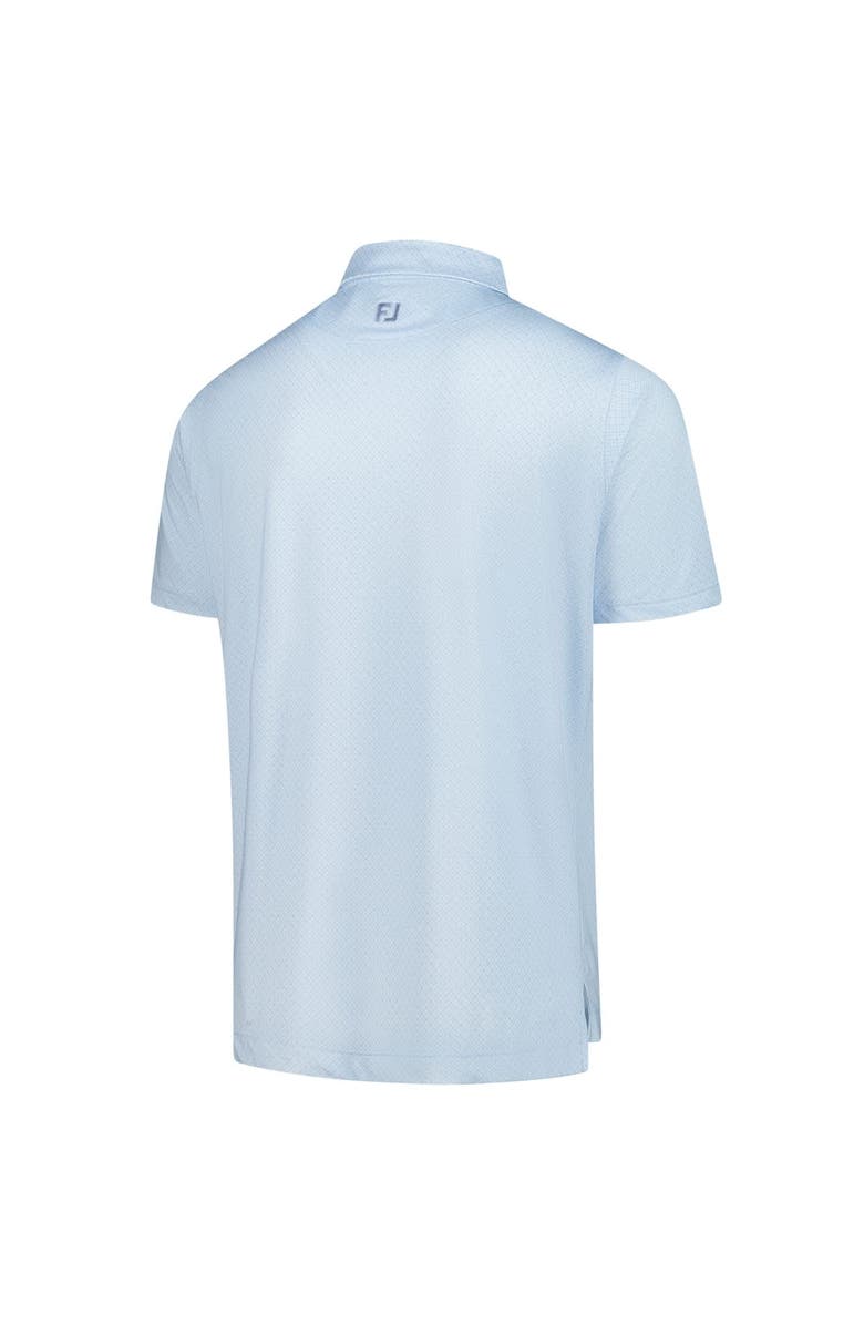 FOOTJOY Men's FootJoy  White Arnold Palmer Invitational ProDry Loop Print Lisle Polo, Alternate, color, White