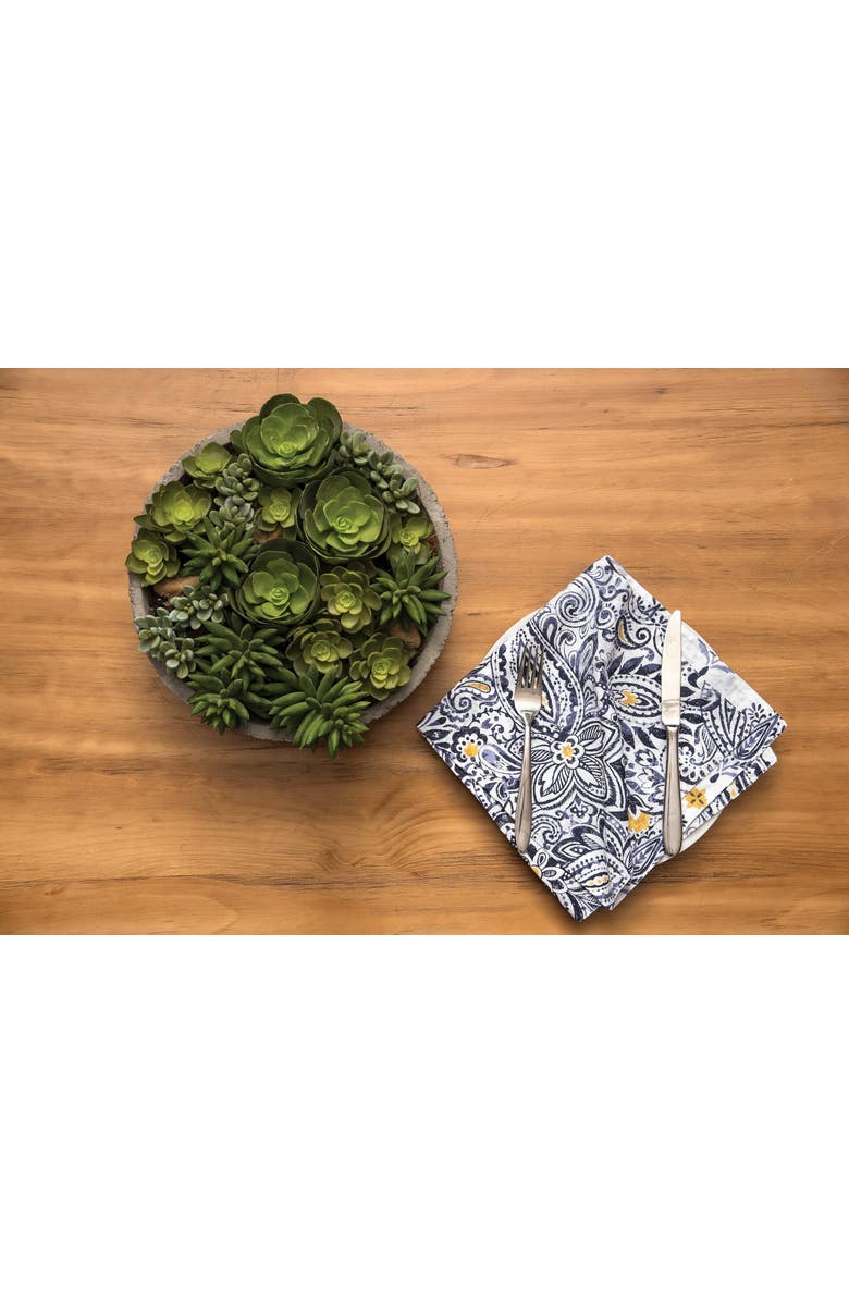 C&F Home Serena Cotton Napkin Set of 6, Alternate, color, Blue