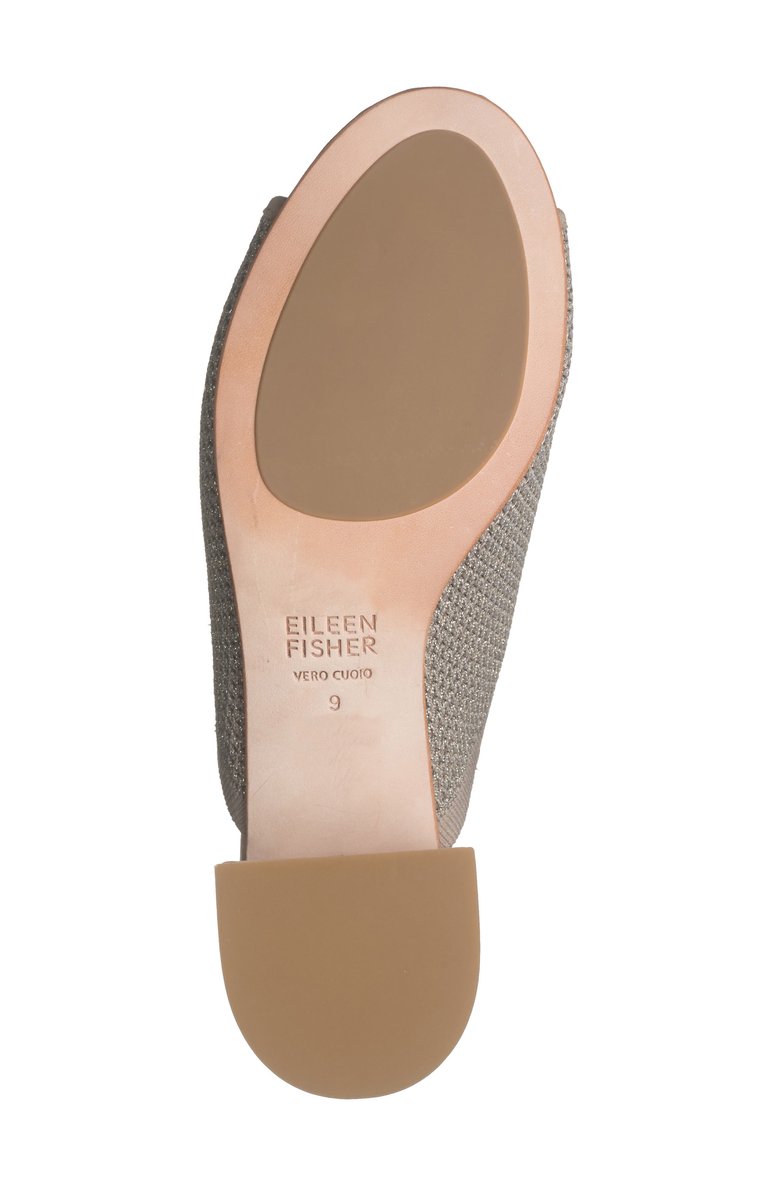 Eileen Fisher Fave Block Heel Sandal, Alternate, color, Gold