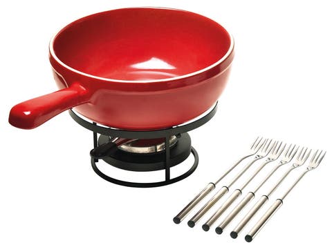 Flame Fondue Set, 2.6 Quart