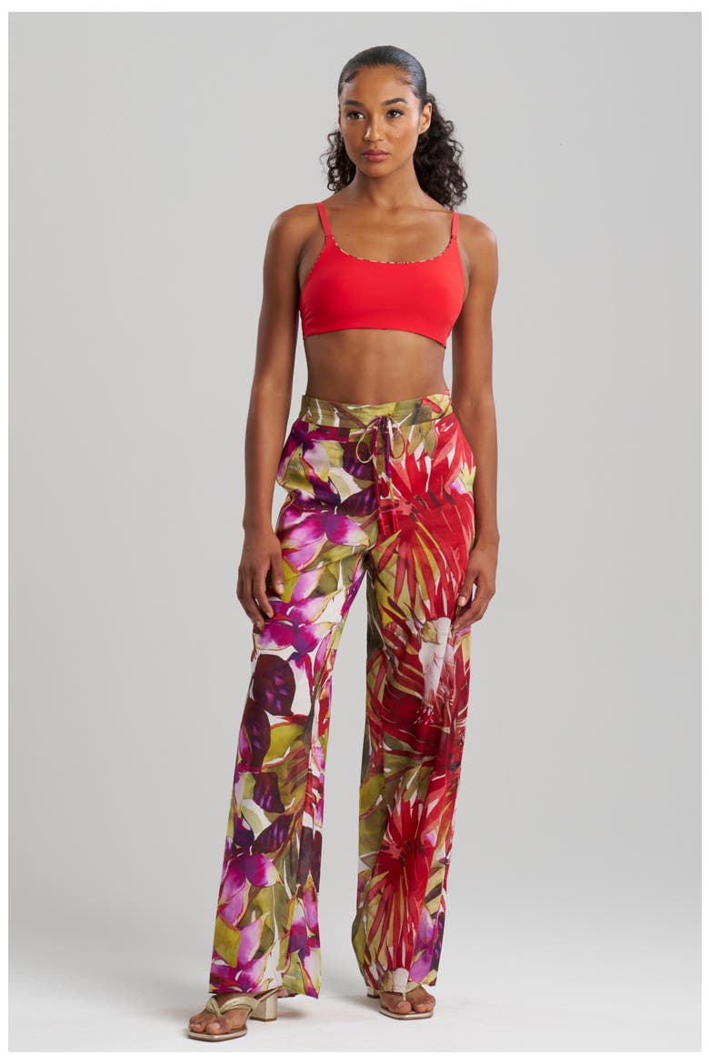 Rainforest Pants with Tassel, Main, color, Multi