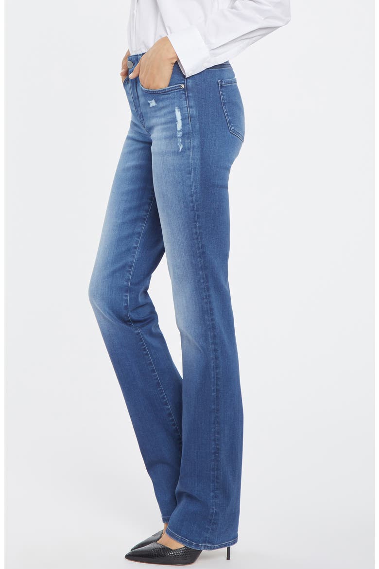 Marilyn Straight Leg Jeans, Alternate, color, HERON