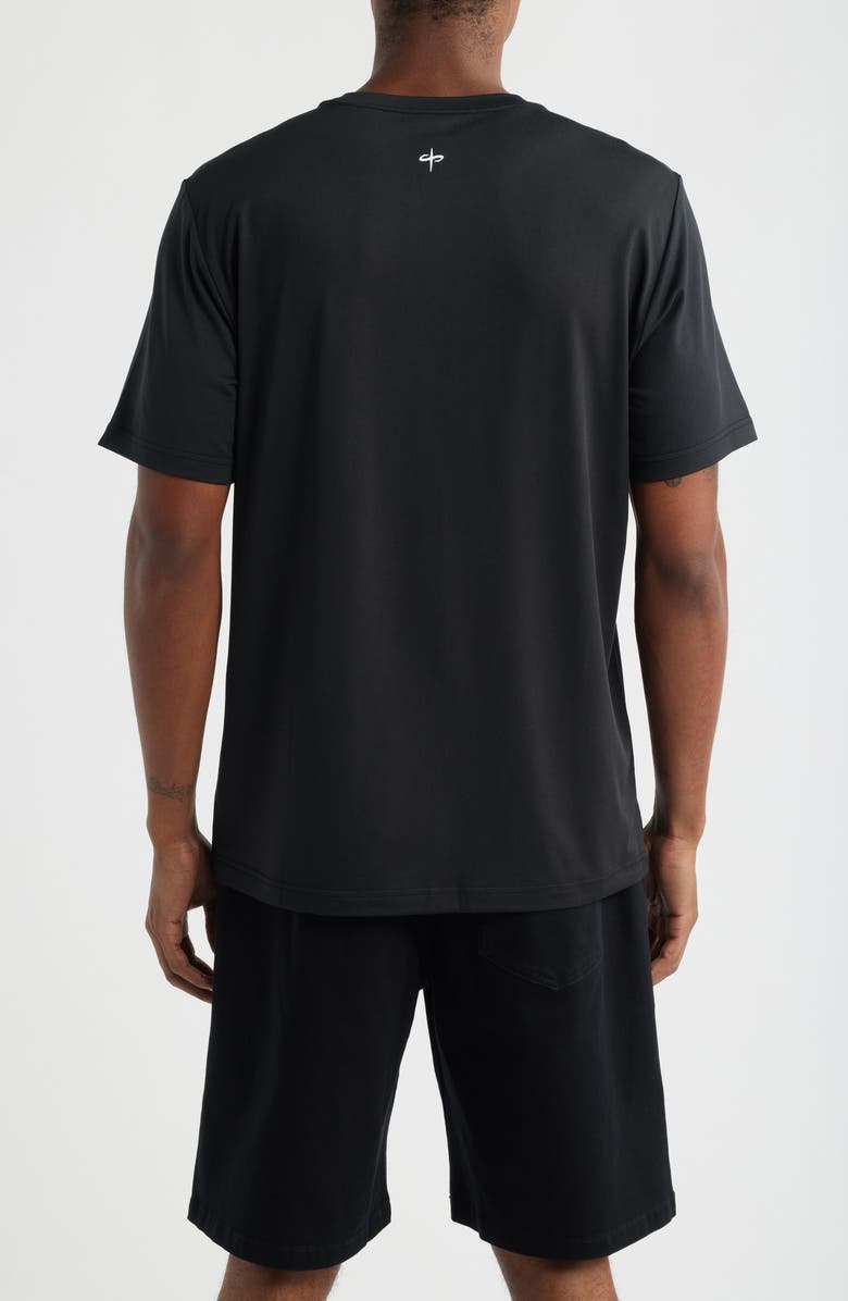 SANTO STUDIO Ciao Tech Logo Graphic T-Shirt, Alternate, color, Black