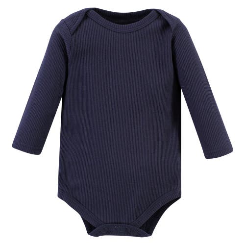 Hudson Baby Thermal Long Sleeve Bodysuits In Multi
