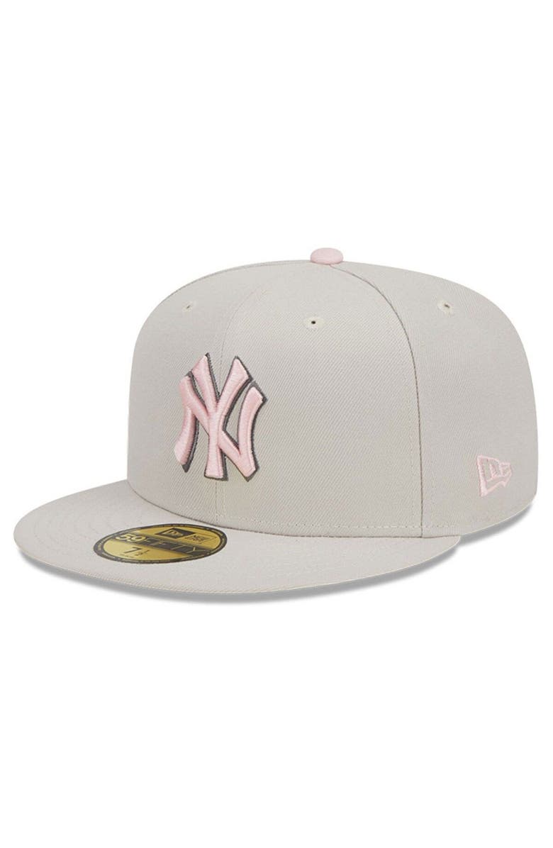New Era Men's New Era  Khaki New York Yankees 2023 Mother's Day On-Field 59FIFTY Fitted Hat, Alternate, color, 