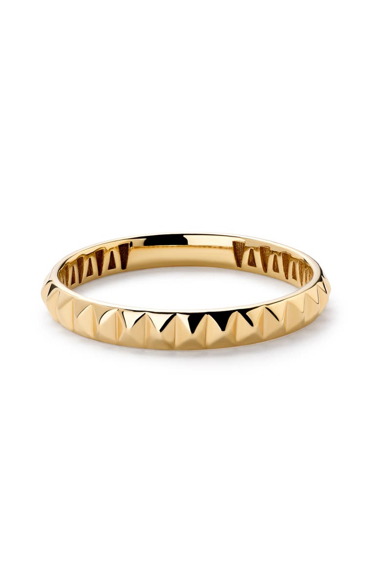 Solid Yellow Gold - Slim Equinox Ring, Alternate, color, Gold