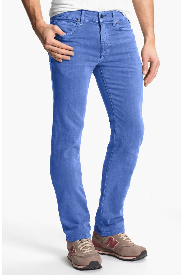 'Brixton' Slim Straight Leg Jeans, Main, color, ULTRA BLUE