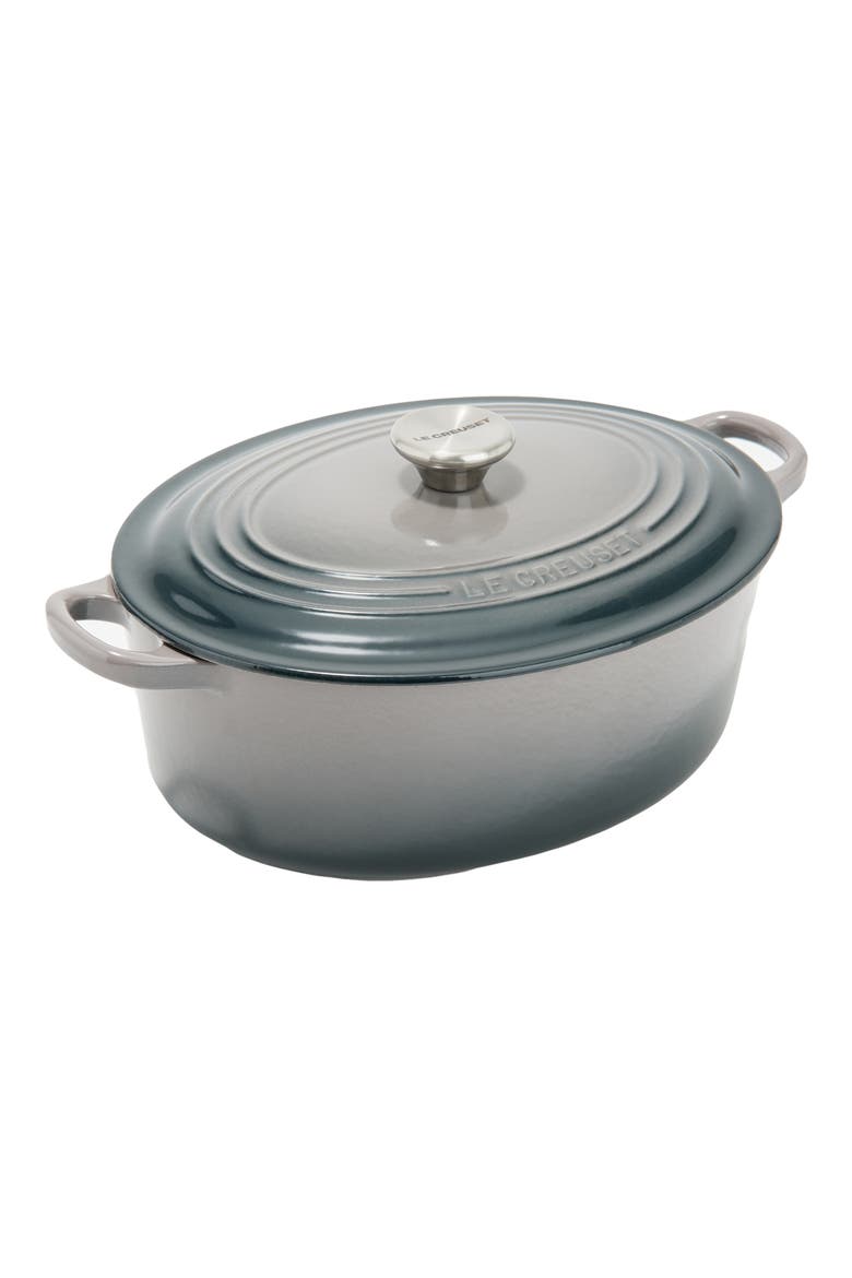 4.5-Quart Oval Dutch Oven, Main, color, OYSTER