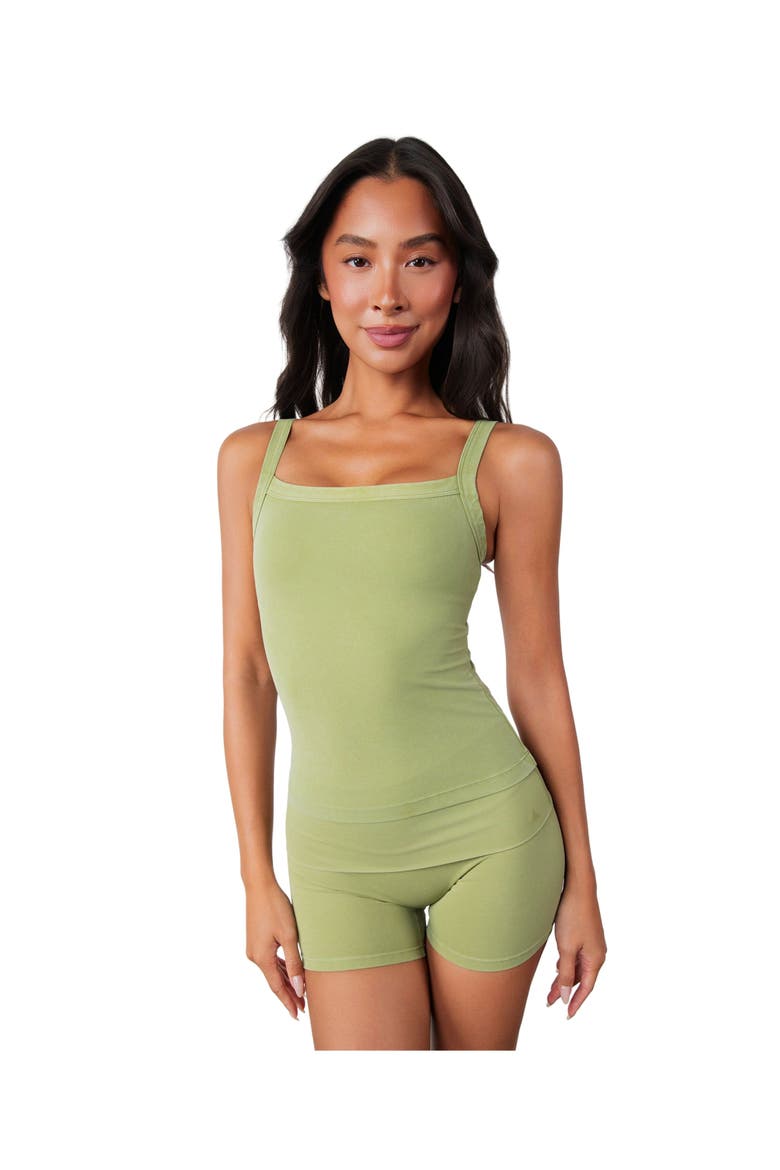 Cloud II Square Tank, Main, color, Palm Leaf Washed
