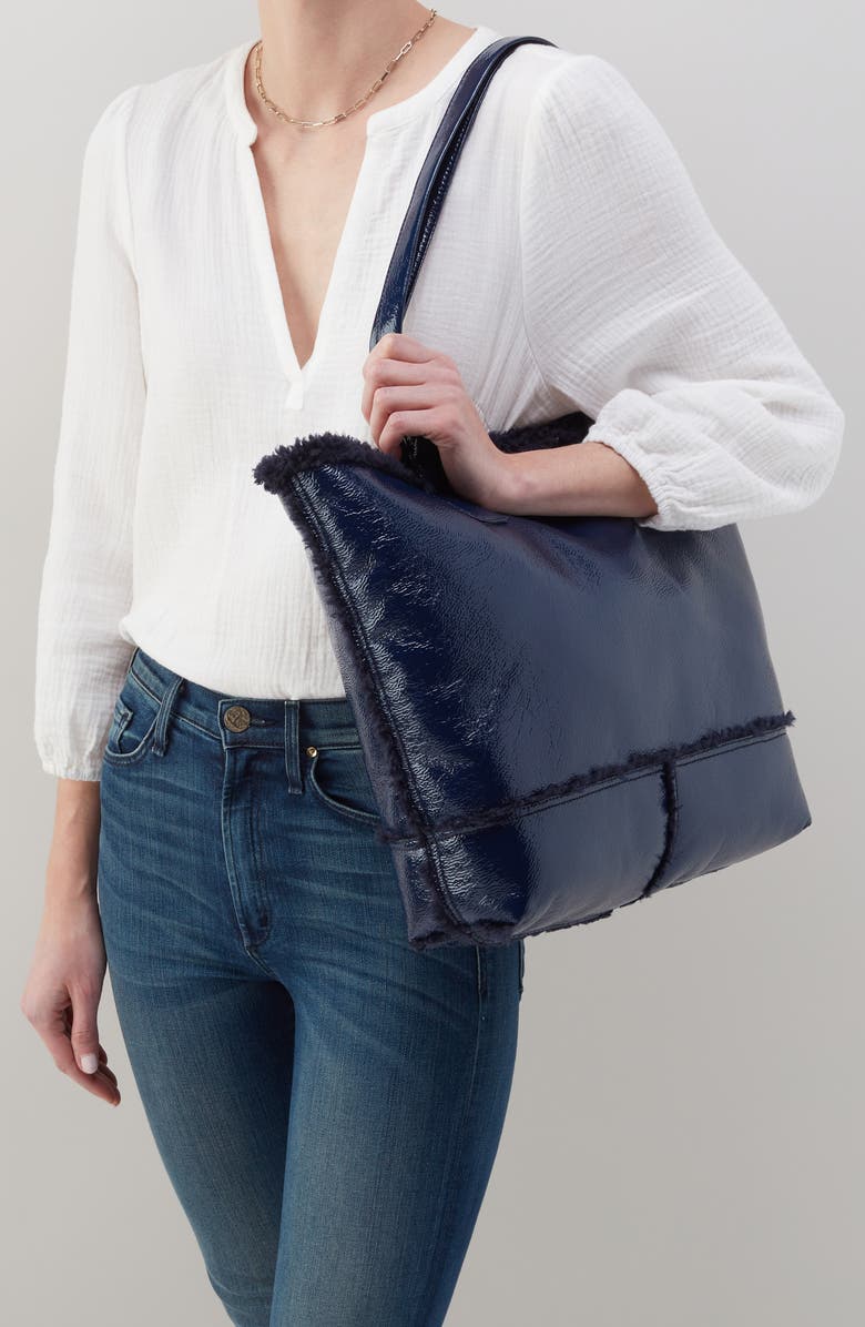 HOBO Faux Leather Shopper Tote, Alternate, color,