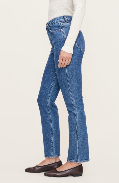 Dl1961 Kristy High Waist Cigarette Jeans In Blue