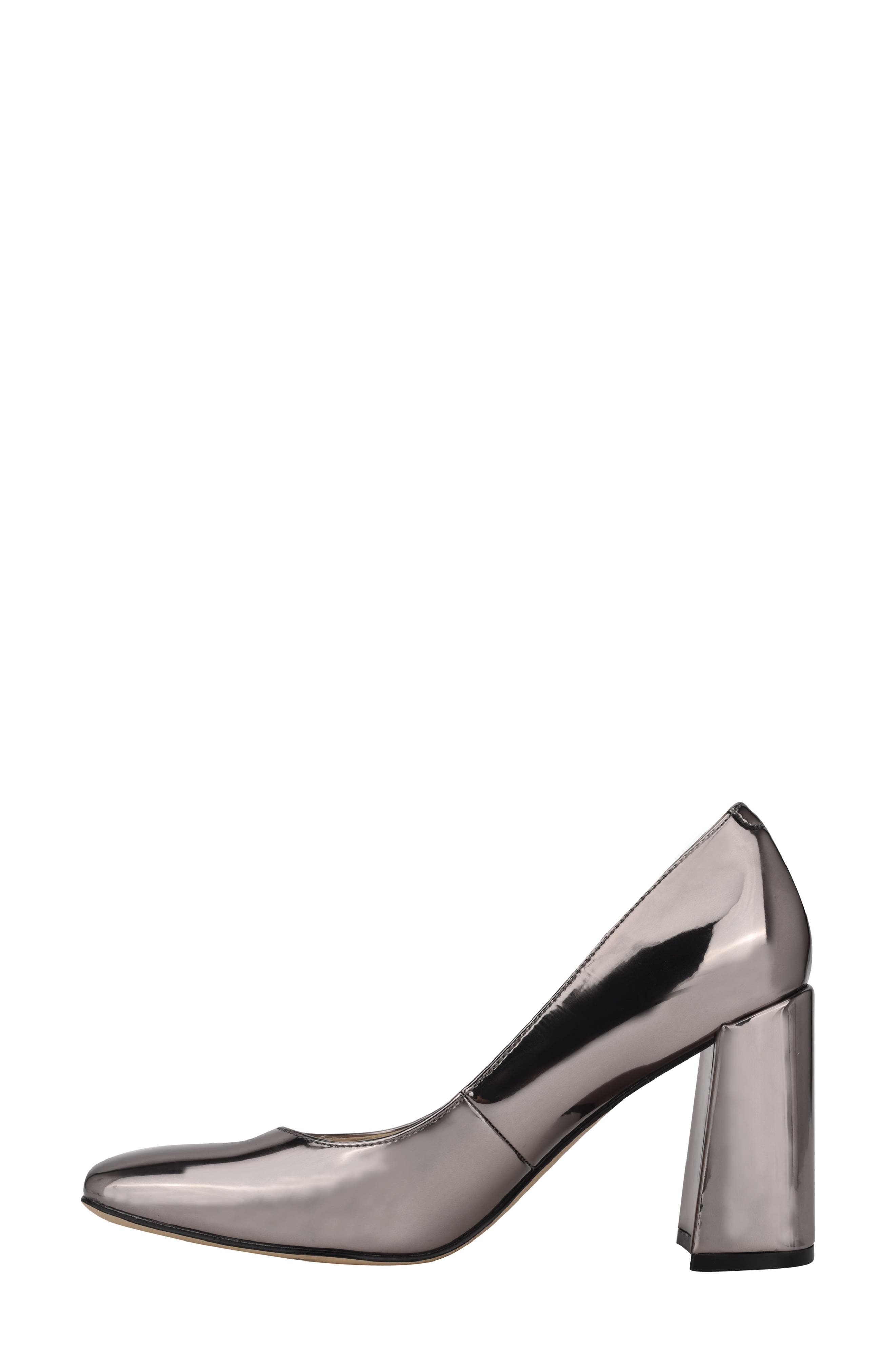 Nine West Nudele3 Block Heel Pump, Alternate, color, 