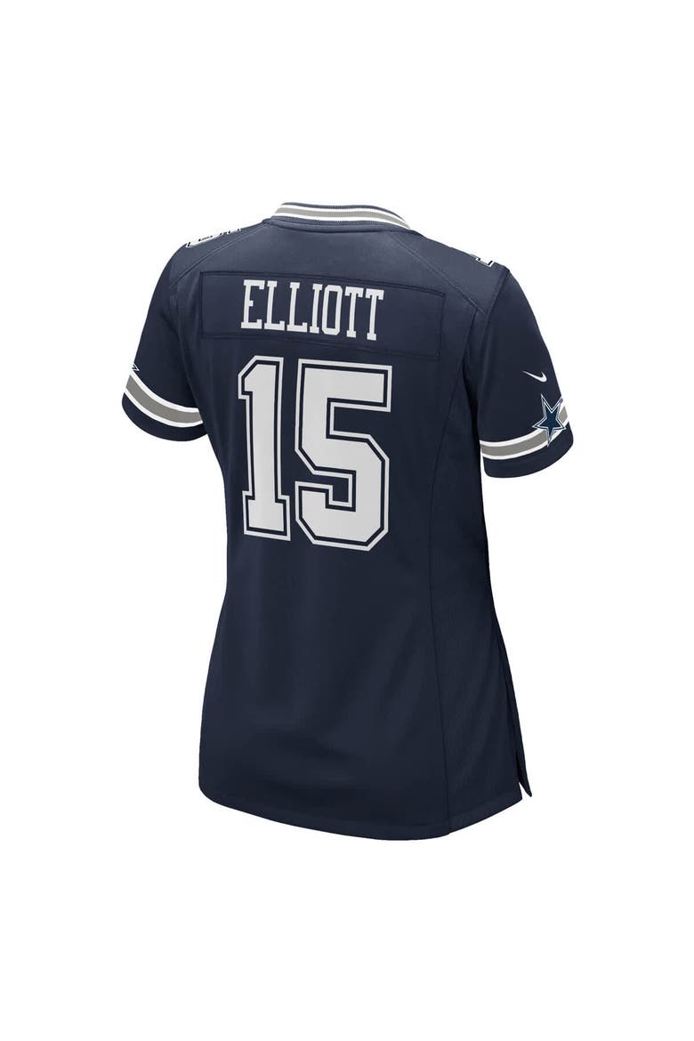 Women's Nike Ezekiel Elliott Navy Dallas Cowboys Game Jersey, Alternate, color, Navy
