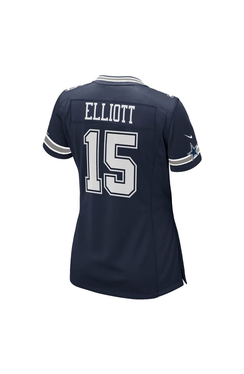 Nike Women's Nike Ezekiel Elliott Navy Dallas Cowboys Game Jersey, Alternate, color, Navy