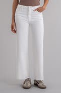 KUT from the Kloth Meg Fab Ab Raw Hem High Waist Wide Leg Jeans