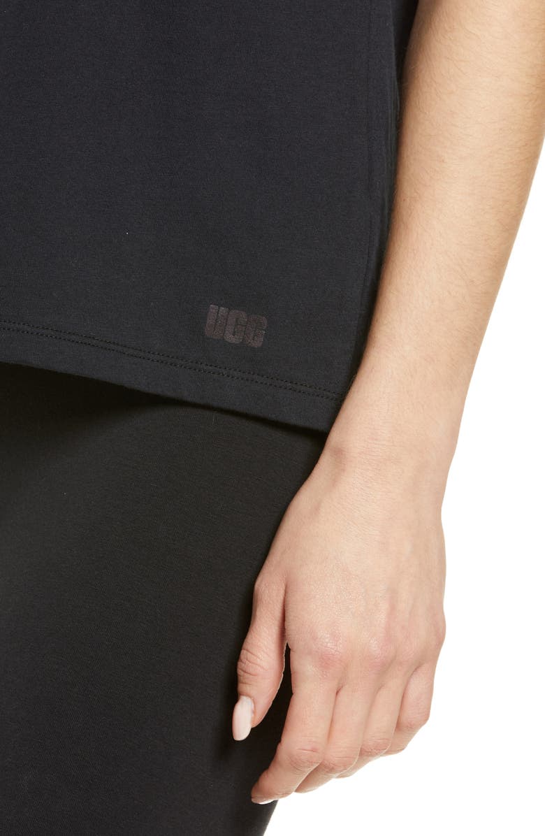 UGG<sup>®</sup> Uma Organic Cotton Lounge T-Shirt, Alternate, color, 