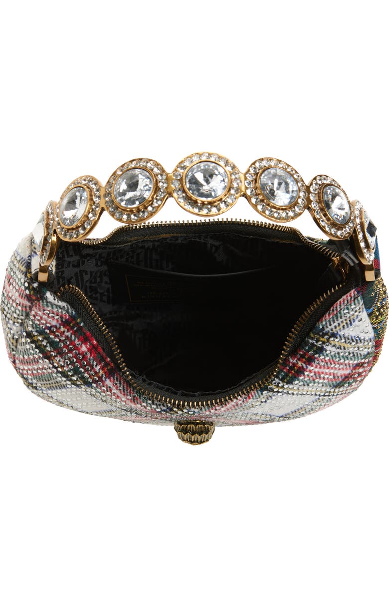 Kurt Geiger London Small Octavia Twill Shoulder Bag, Alternate, color, White Multi