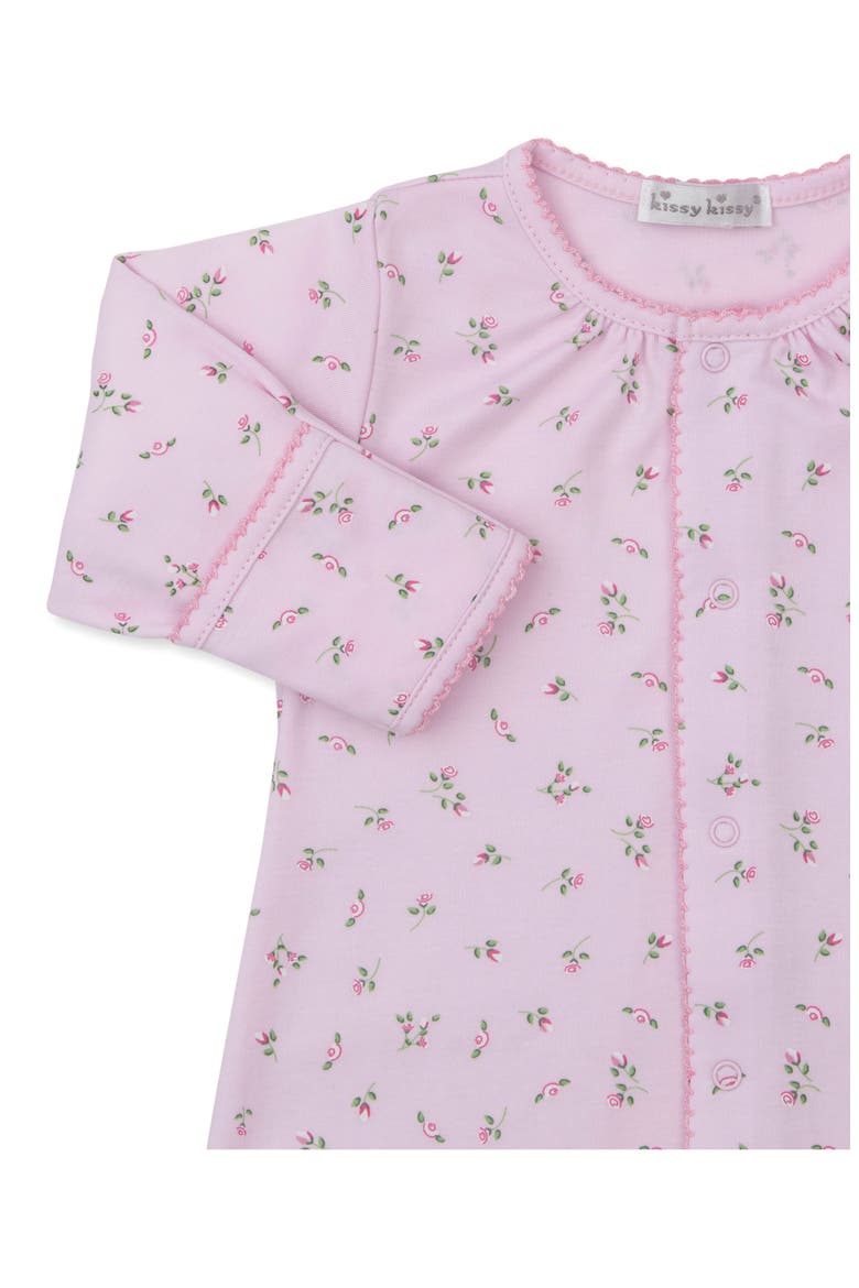 Convertible Pima Cotton Gown, Alternate, color, PINK