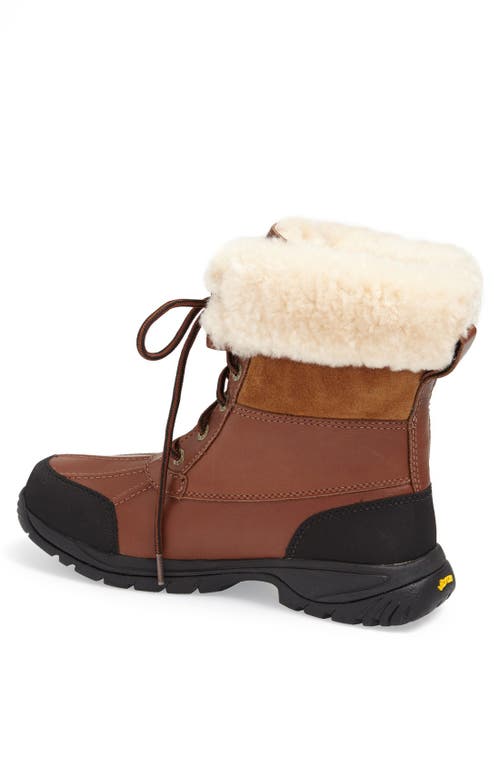 Ugg Men's Butte Waterproof Leather Cuffed Boots