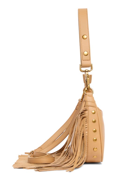 Steve Madden Bcecile Fringe Shoulder Bag In New Saddle