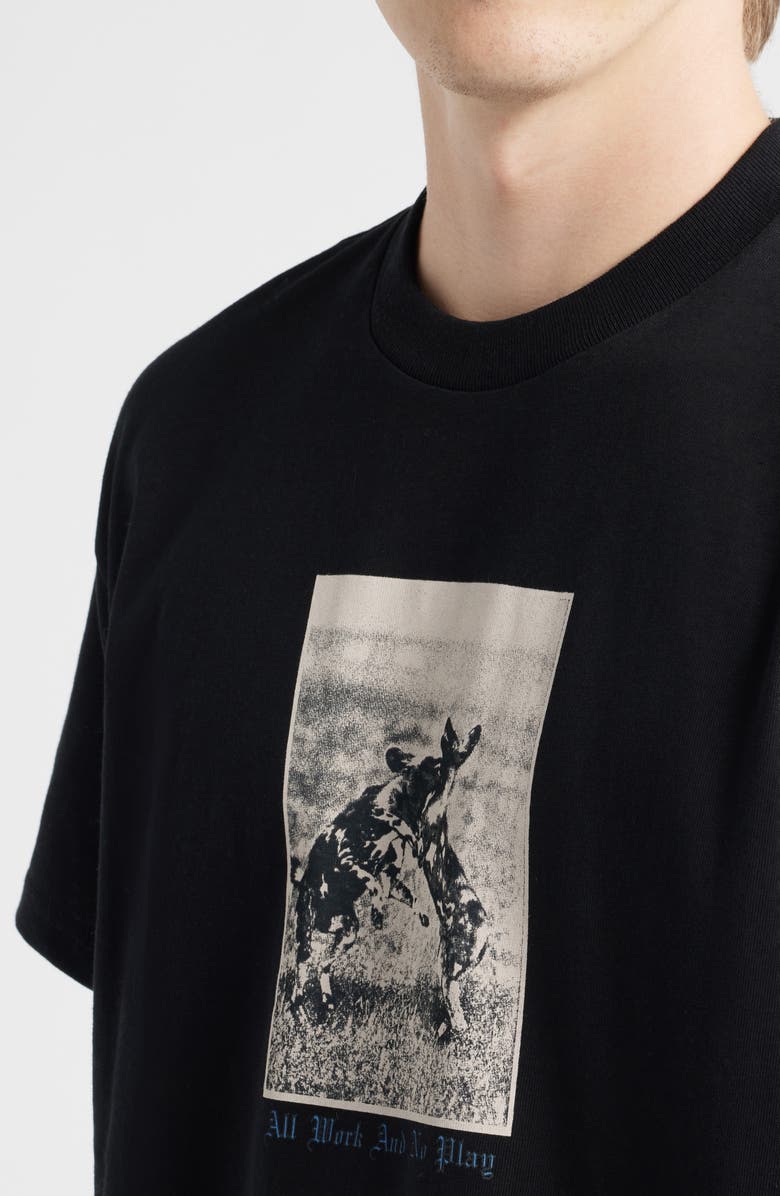 Carhartt Work In Progress No Play Cotton Graphic T-Shirt, Alternate, color, Black