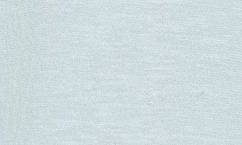 Zegna Silk Blend Regular Fit Crewneck Sweater In Aqua