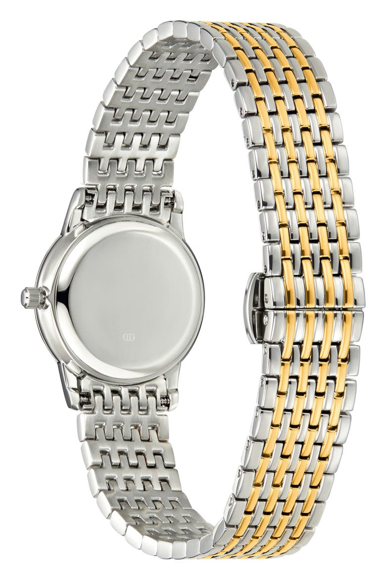 Classic Bracelet Watch, 20mm, Alternate, color, BI-METAL