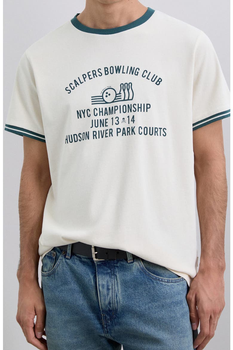 Bowling Tee, Main, color, Darkduck