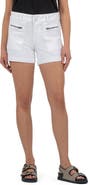 KUT from the Kloth Jane Zip Pocket High Waist Denim Shorts
