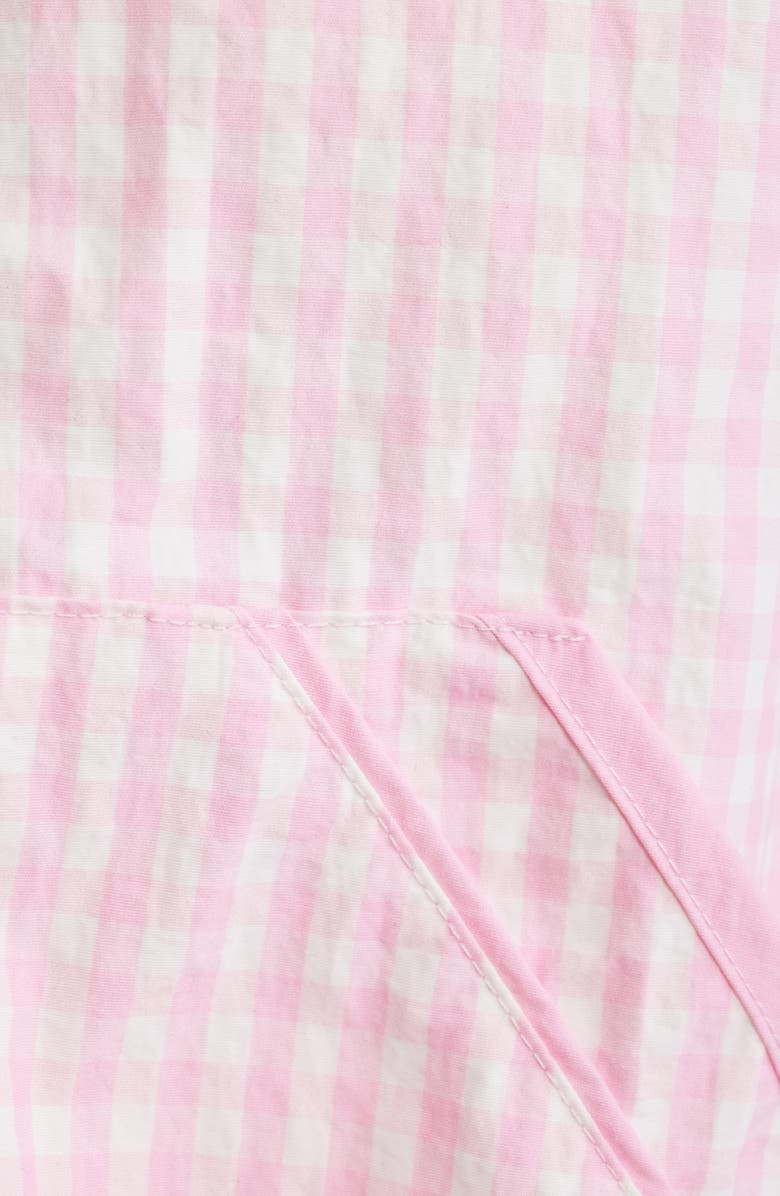 LoveShackFancy Kariana Front Zip Hooded Jacket, Alternate, color, Tickled Pink