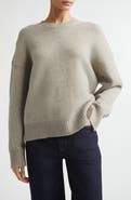 LOULOU DE SAISON Pia Oversize Cashmere Crewneck Sweater