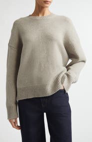 LOULOU DE SAISON Pia Oversize Cashmere Crewneck Sweater