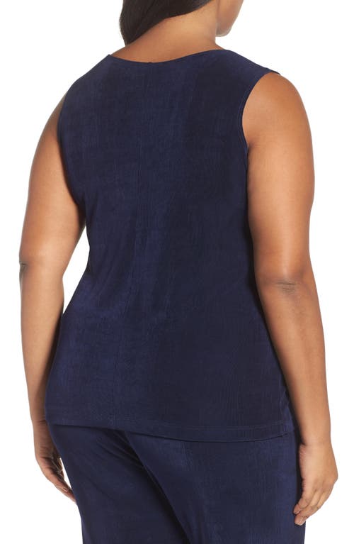 Vikki Vi Tank Top In Navy