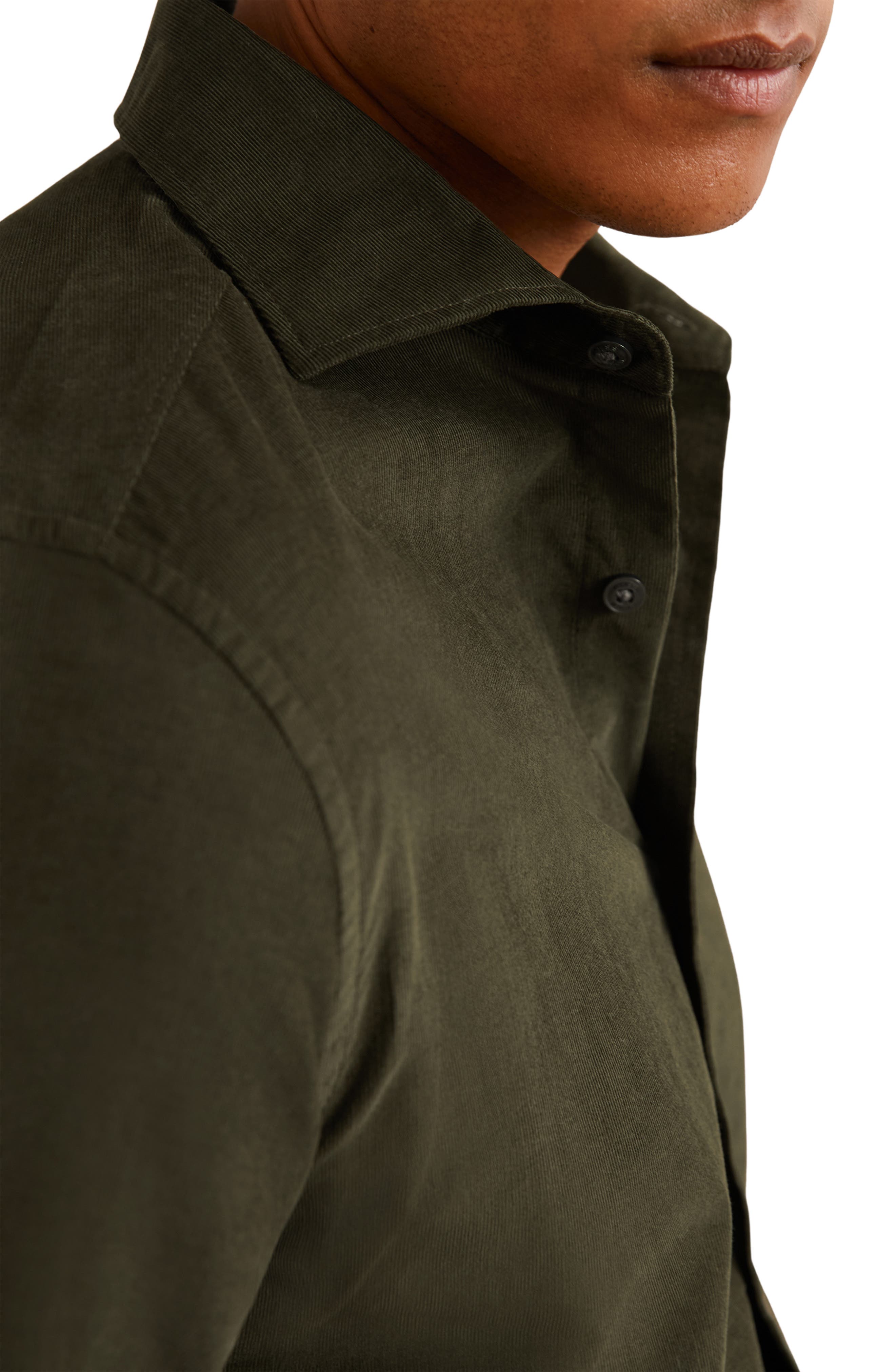 Velma Cotton Button-Up Shirt - image 2