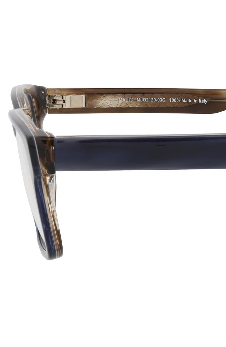 Maui Jim 57mm Rectangle Optical Frames, Alternate, color, Blue