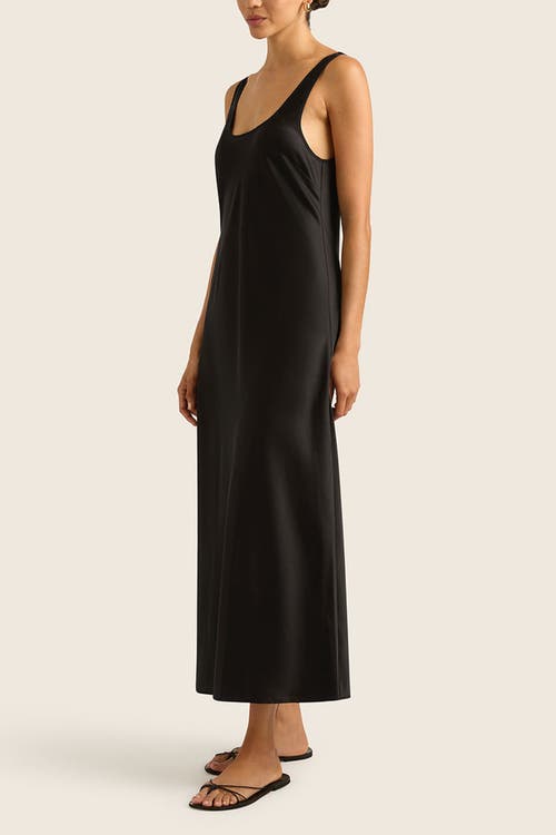 Hope And May Tallon Slip Maxi Dress In Black
