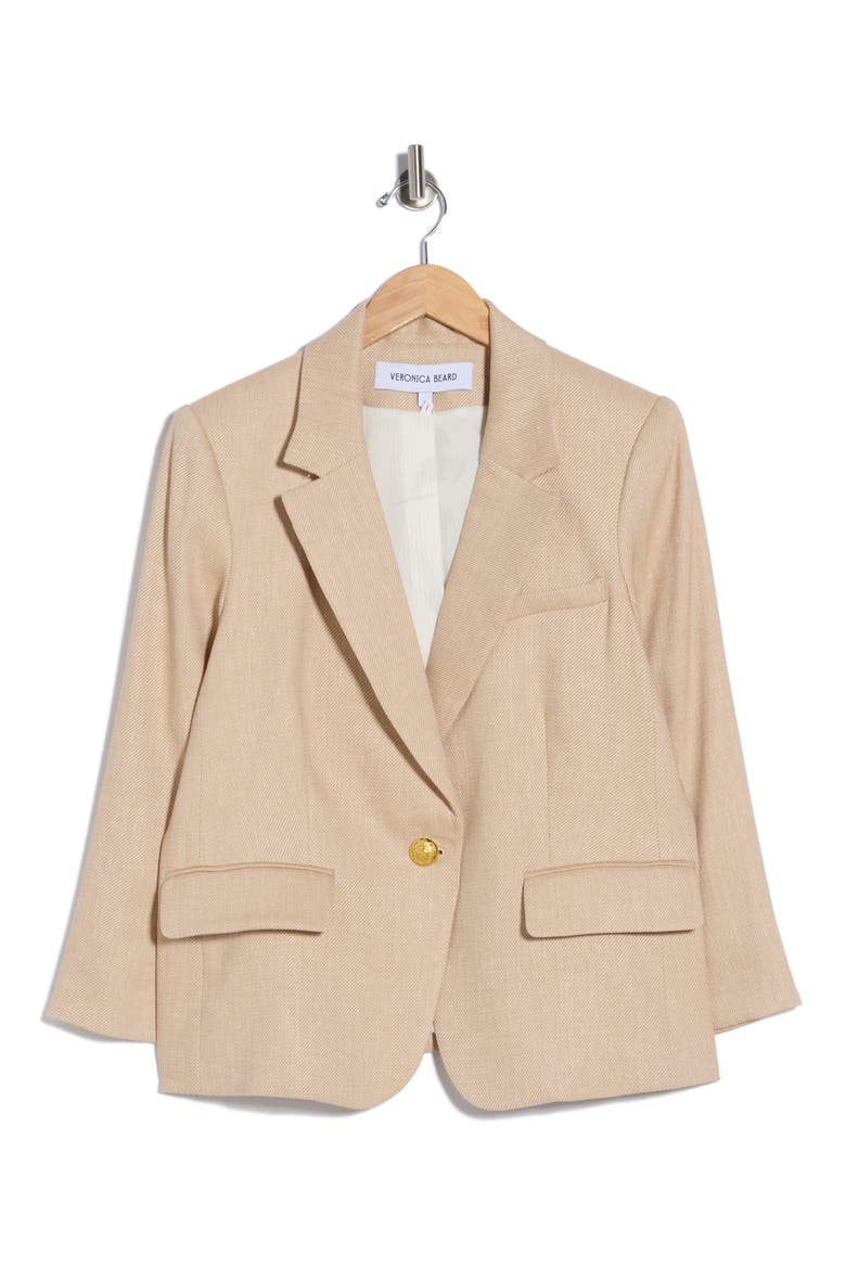 Schoolboy Dickey Jacket, Main, color, SANDALWOOD MELANGE